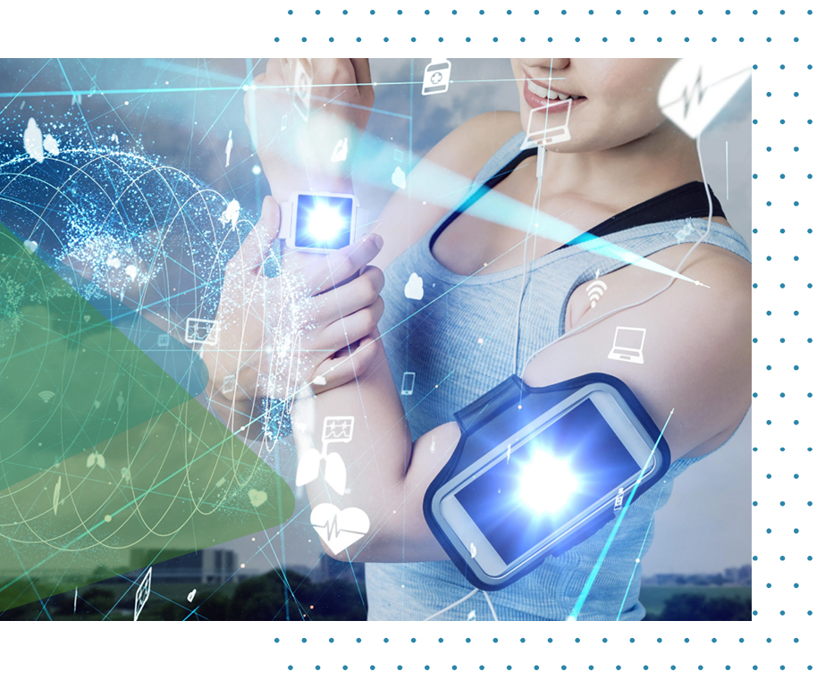 Smart wearable AI health monitoring device
